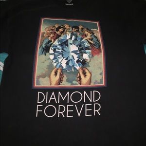 Diamond supply co old school T shirt